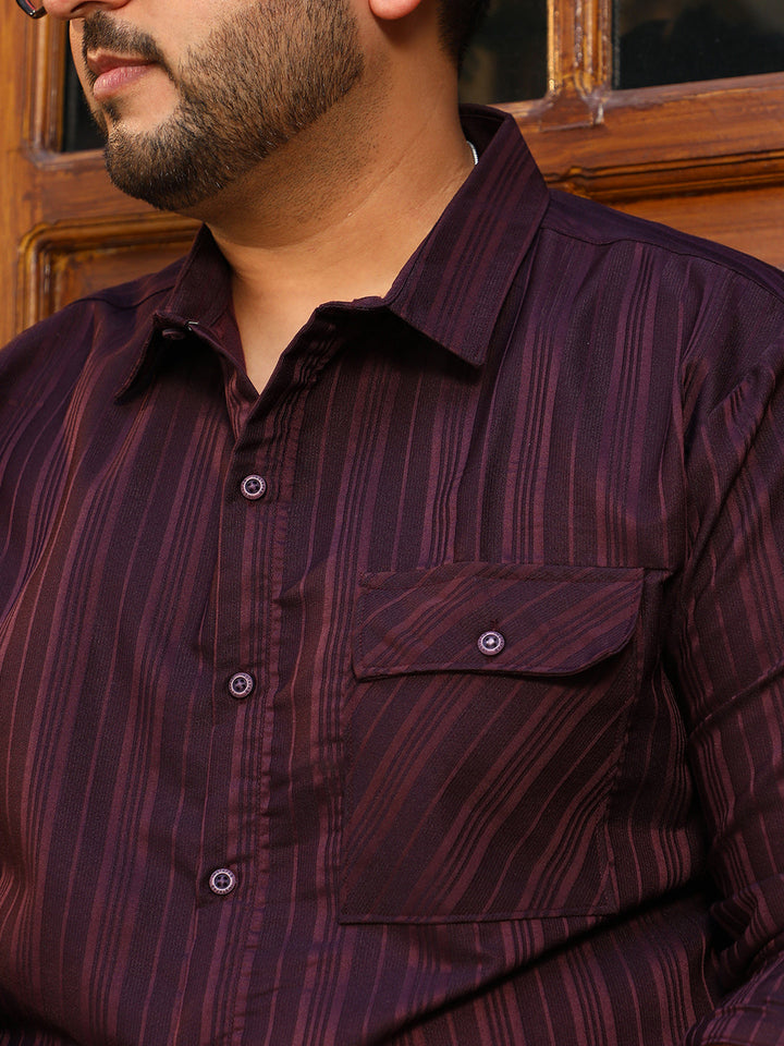 Multitrack-Striped Shirt