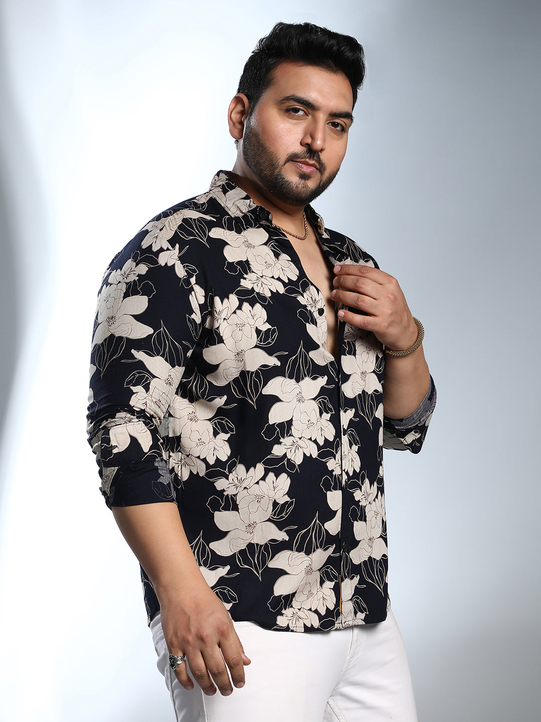 Botanical Imprint Shirt