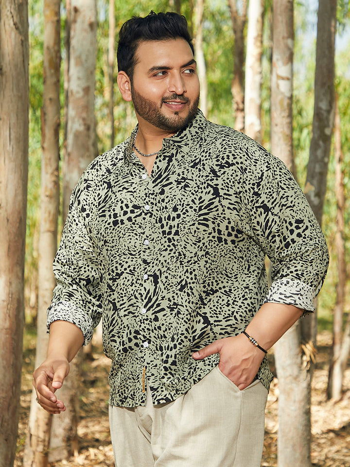 Leopard Imprint Shirt