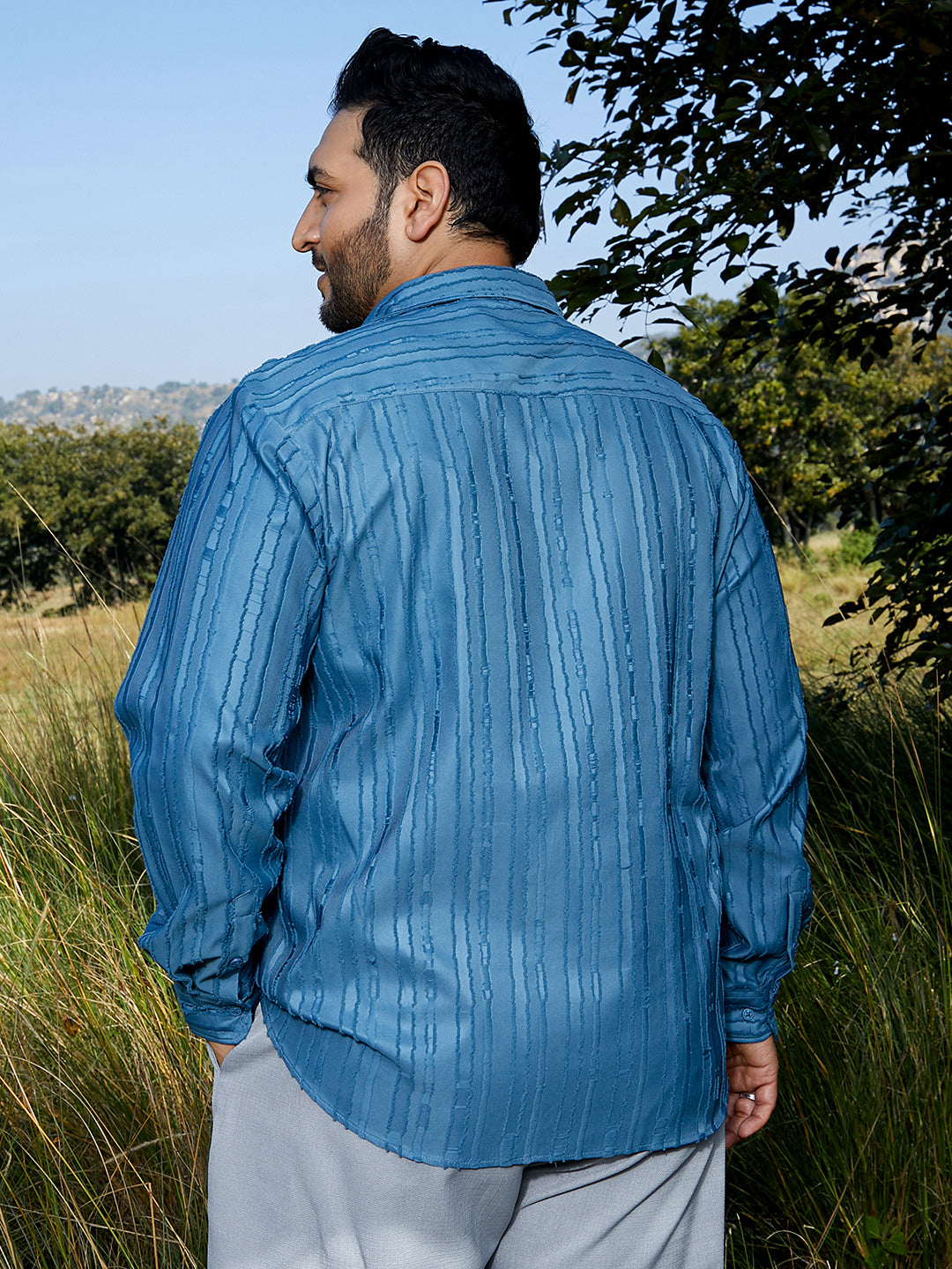 Ripple-Edge Shirt