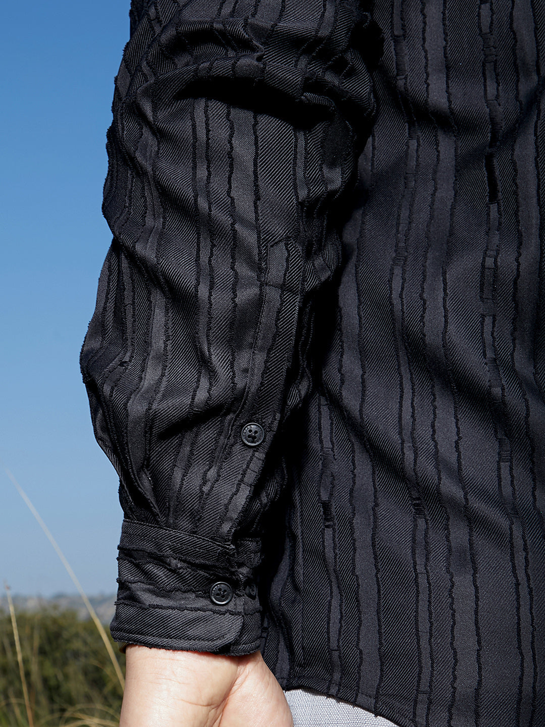 Ripple-Edge Shirt