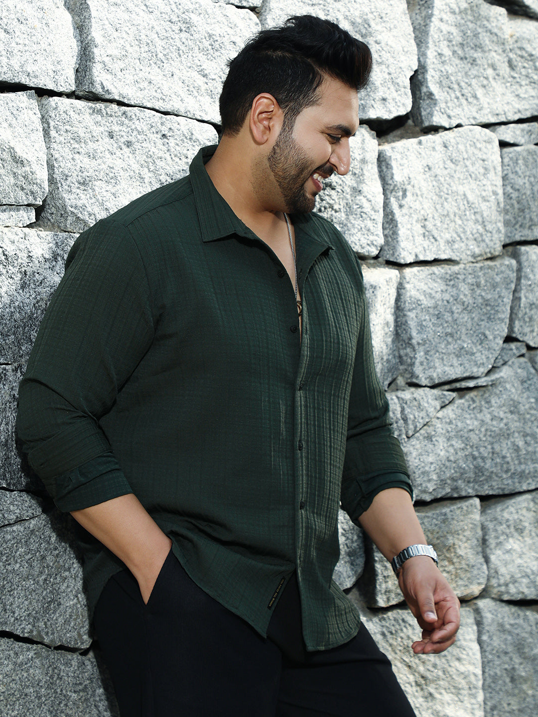 Tartan-Tactile Shirt