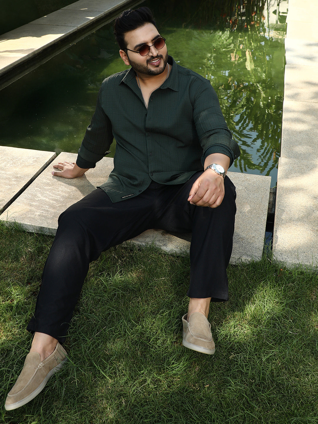 Tartan-Tactile Shirt