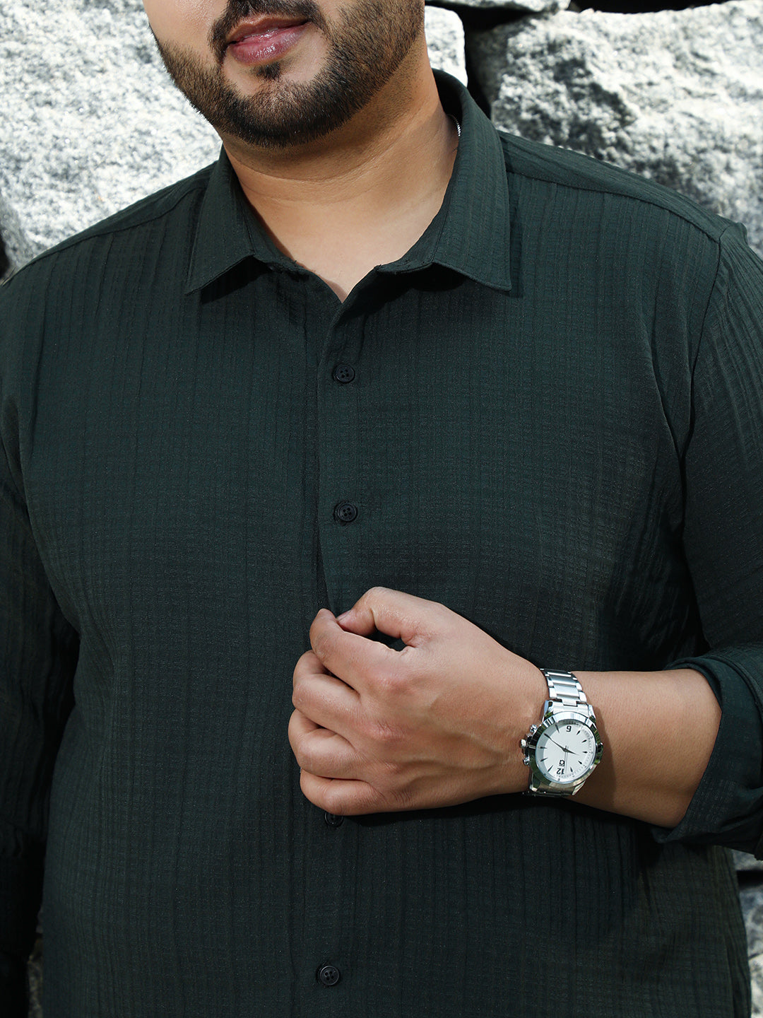 Tartan-Tactile Shirt