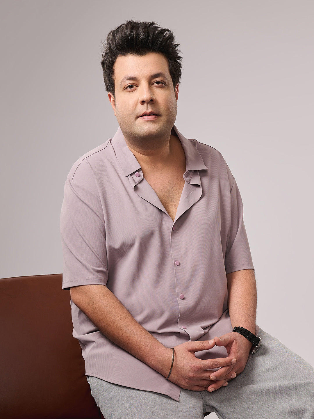 Seamless Ribbed Shirt