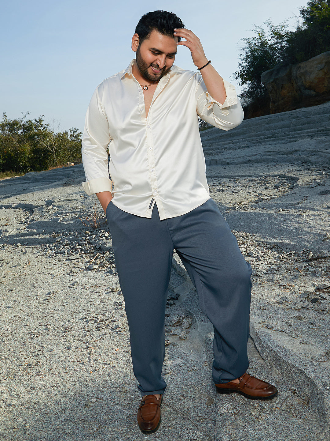 Satin Lustre Shirt