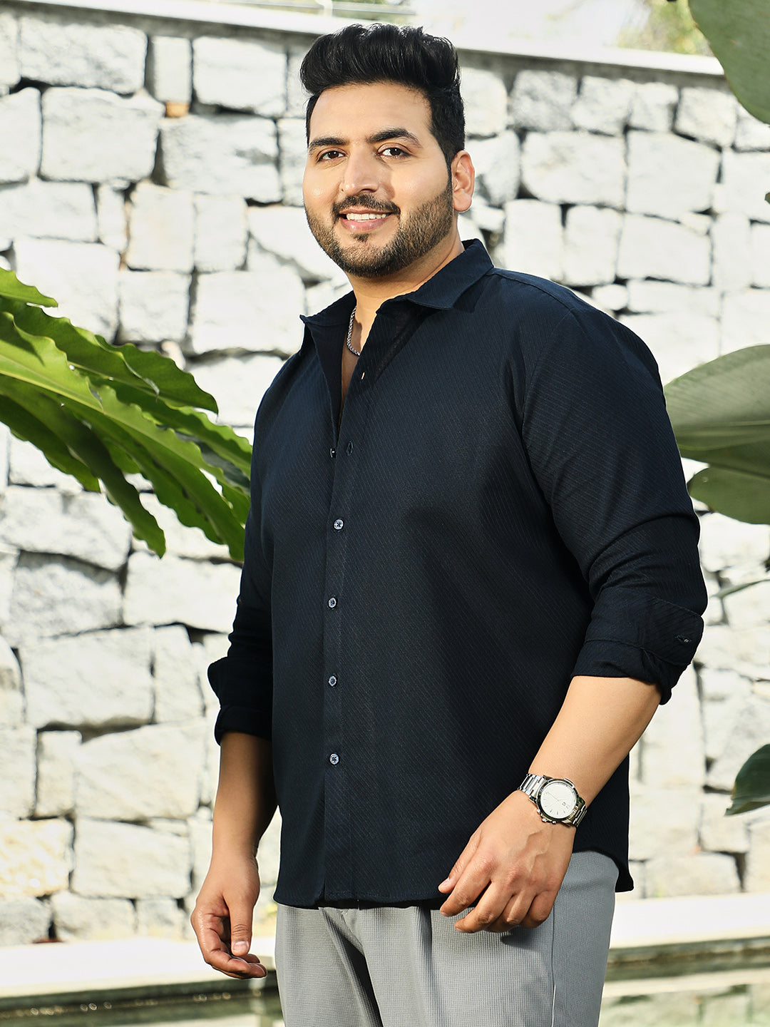 Slanted-Trough Shirt