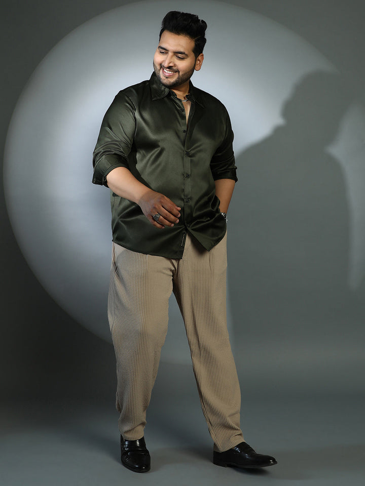Solid Satin Shirt