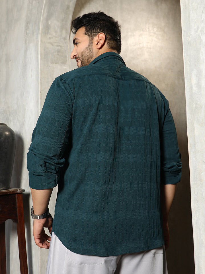 Braided-Knot Tactile Shirt