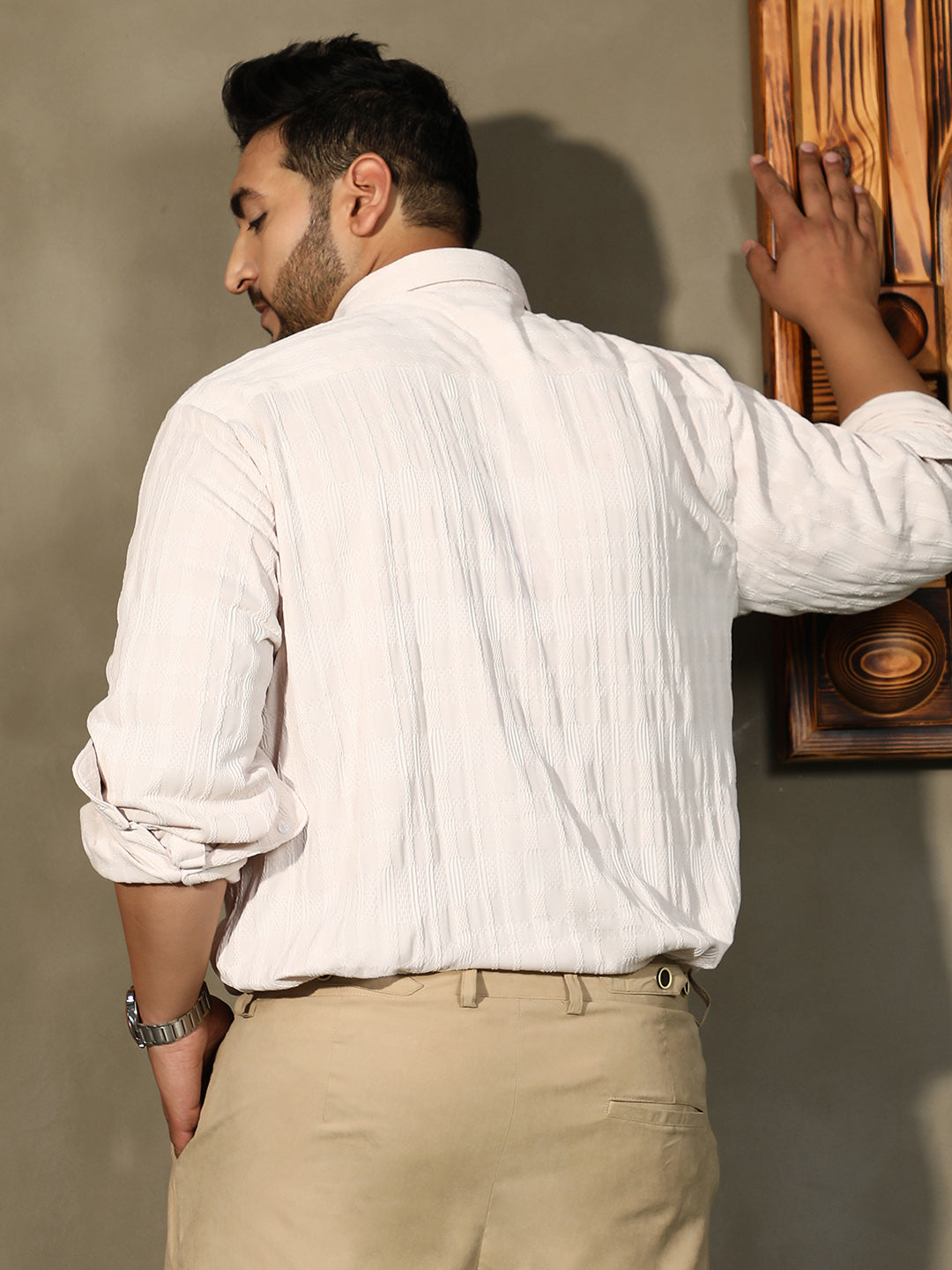 Braided-Knot Tactile Shirt