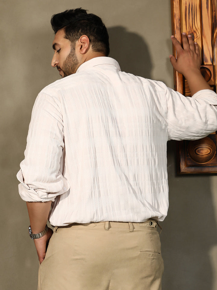 Braided-Knot Tactile Shirt