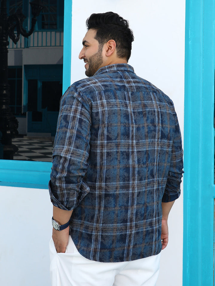 Splatter-Tartan Shirt