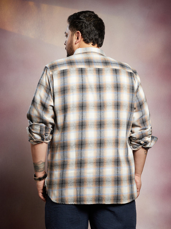 Gradient-Graph Regular Shirt