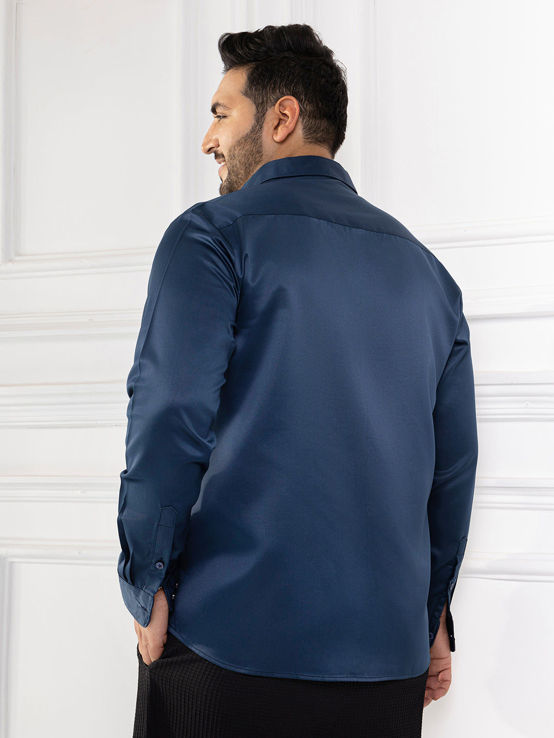 Satin Solid Shirt