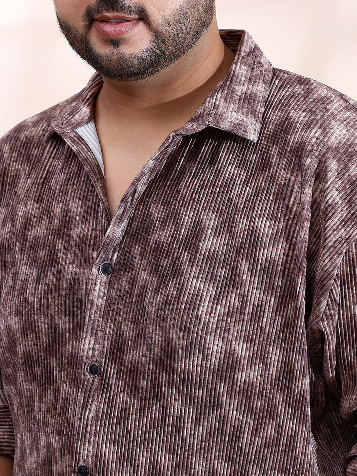Faded Corduroy Relaxed Shirt