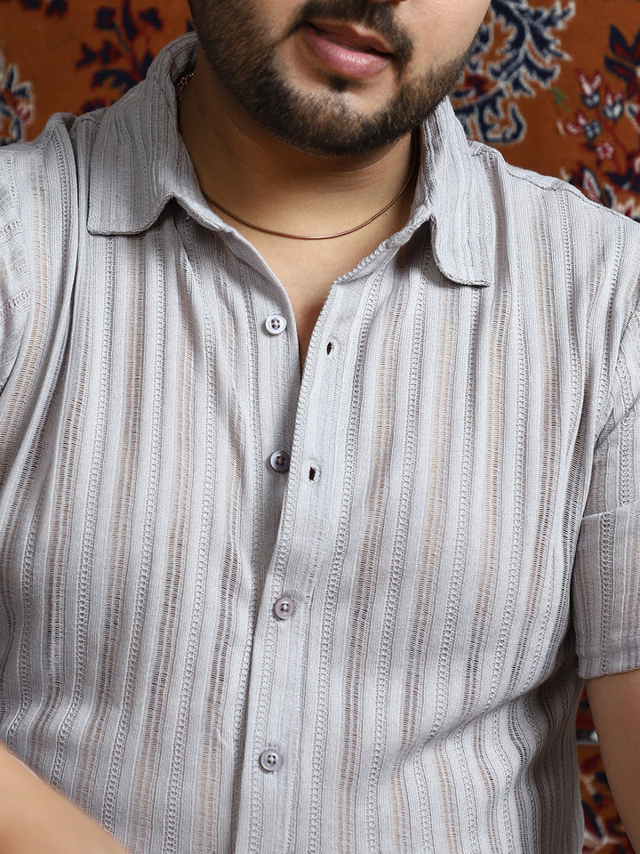 Ridge Knit Shirt