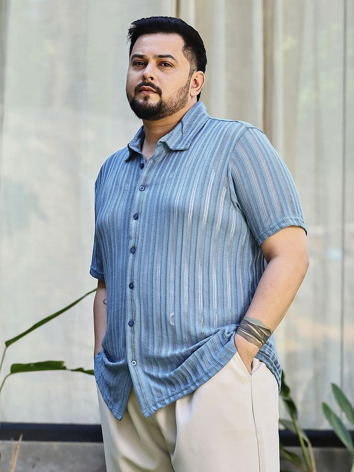 Ridge Knit Shirt