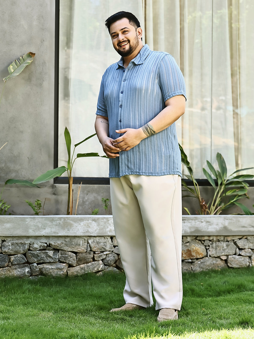 Ridge Knit Shirt