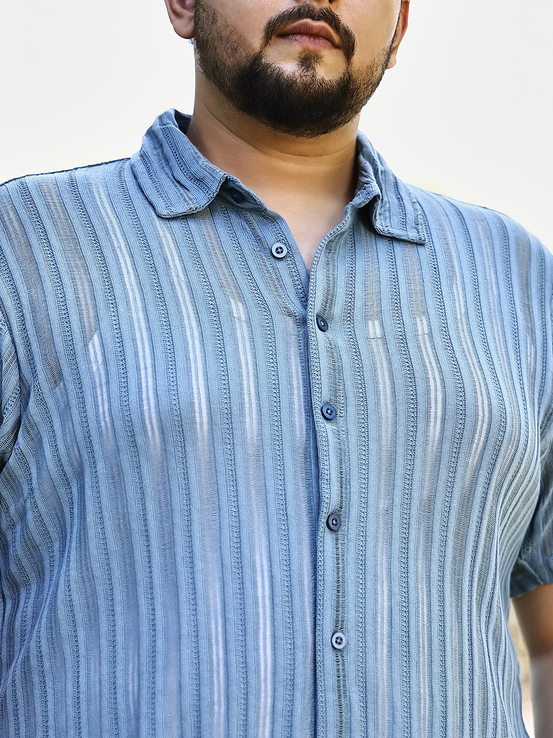 Ridge Knit Shirt