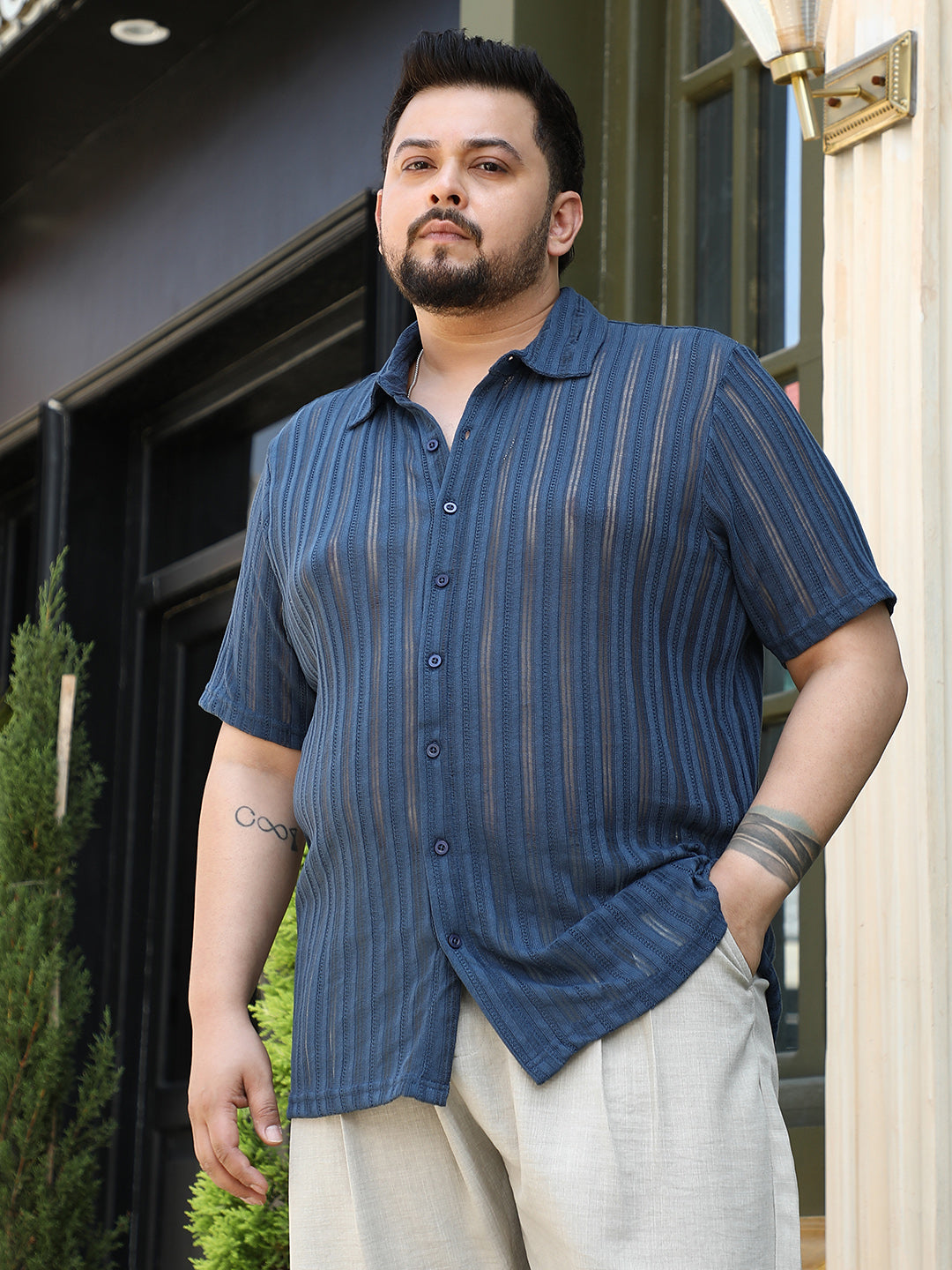 Ridge Knit Shirt