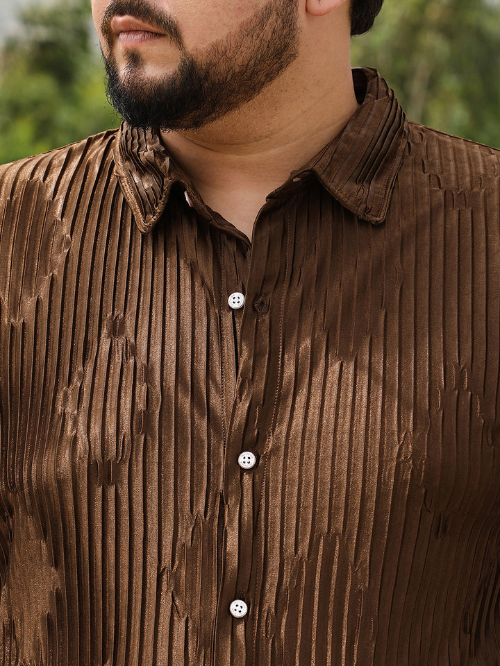 Pleated-Rhombus Shirt