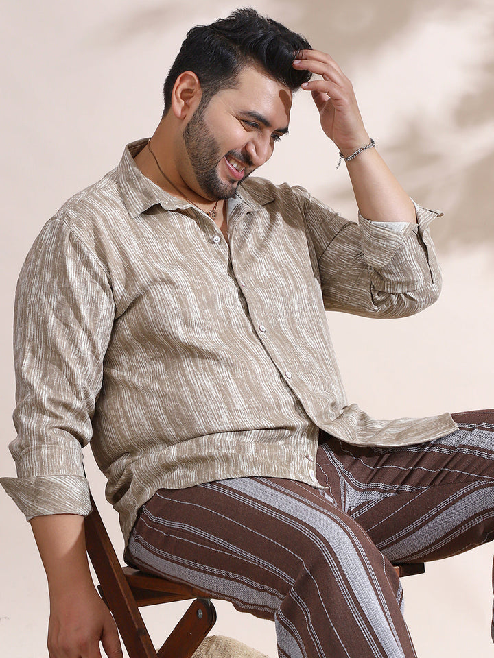 Distortion-Weave Shirt