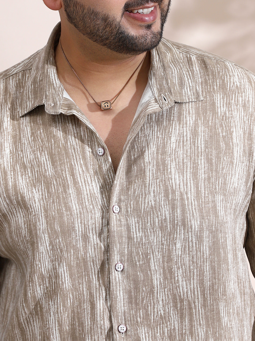 Distortion-Weave Shirt