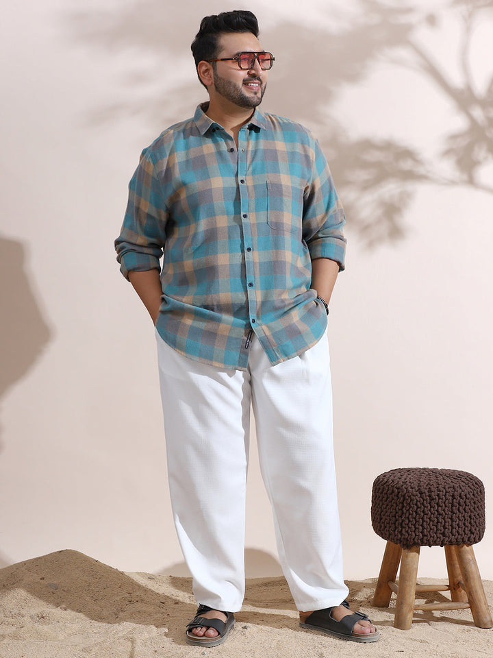 Block-Buffalo Regular Shirt