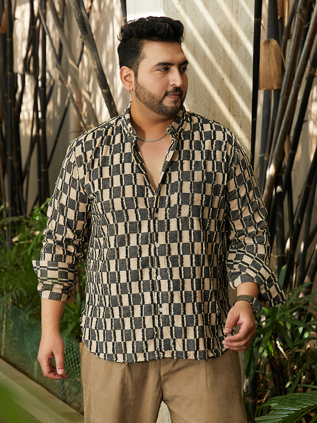 Block-Edge Shirt