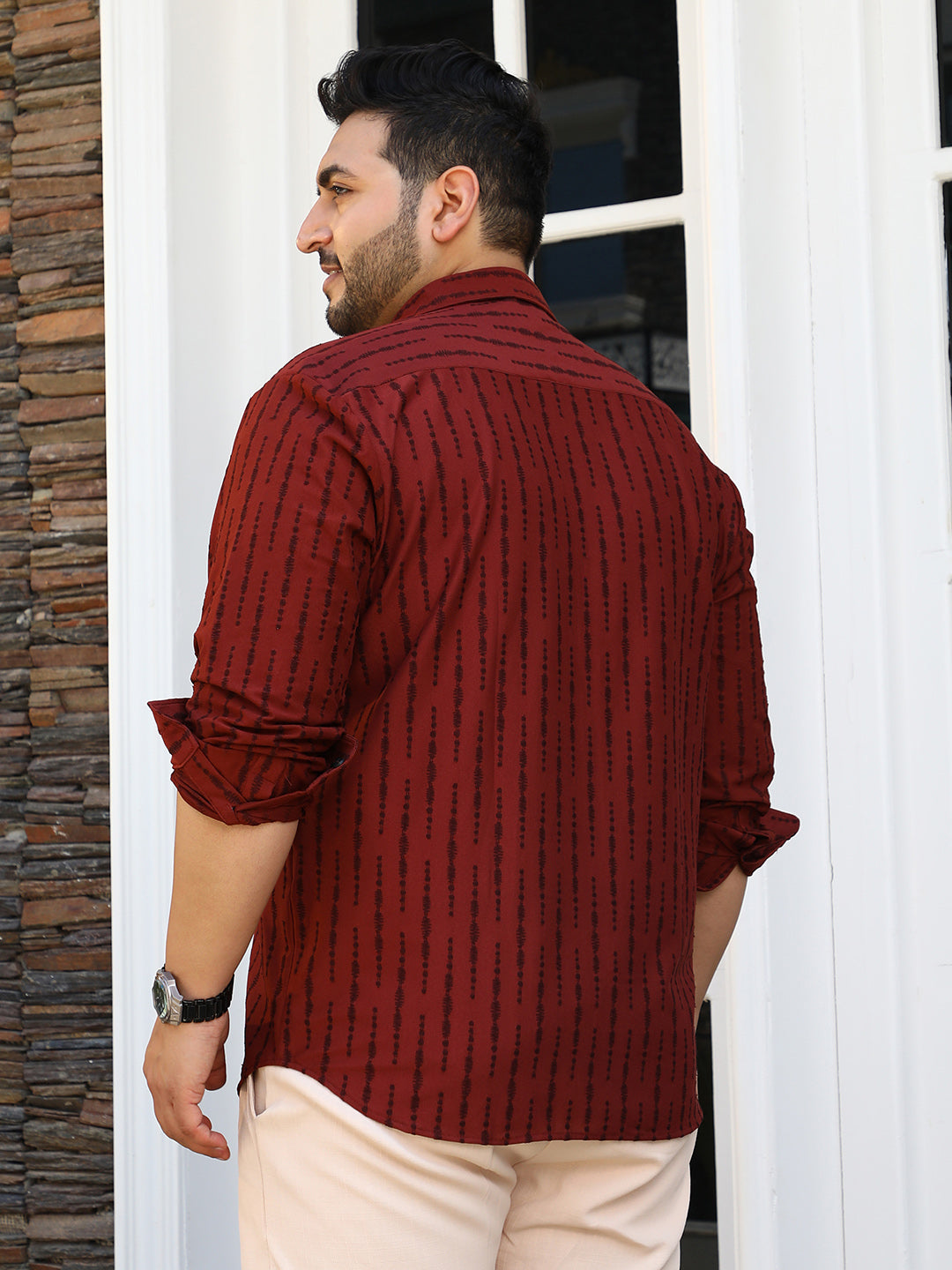 Tassel-Weave Shirt