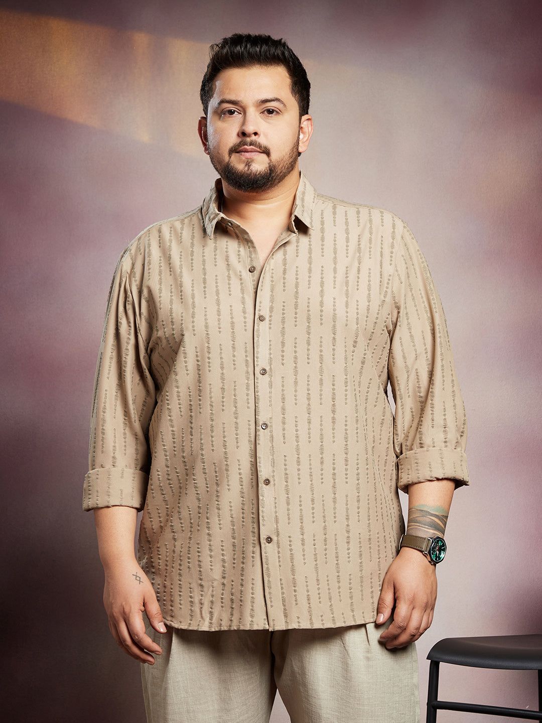 Tassel-Weave Shirt