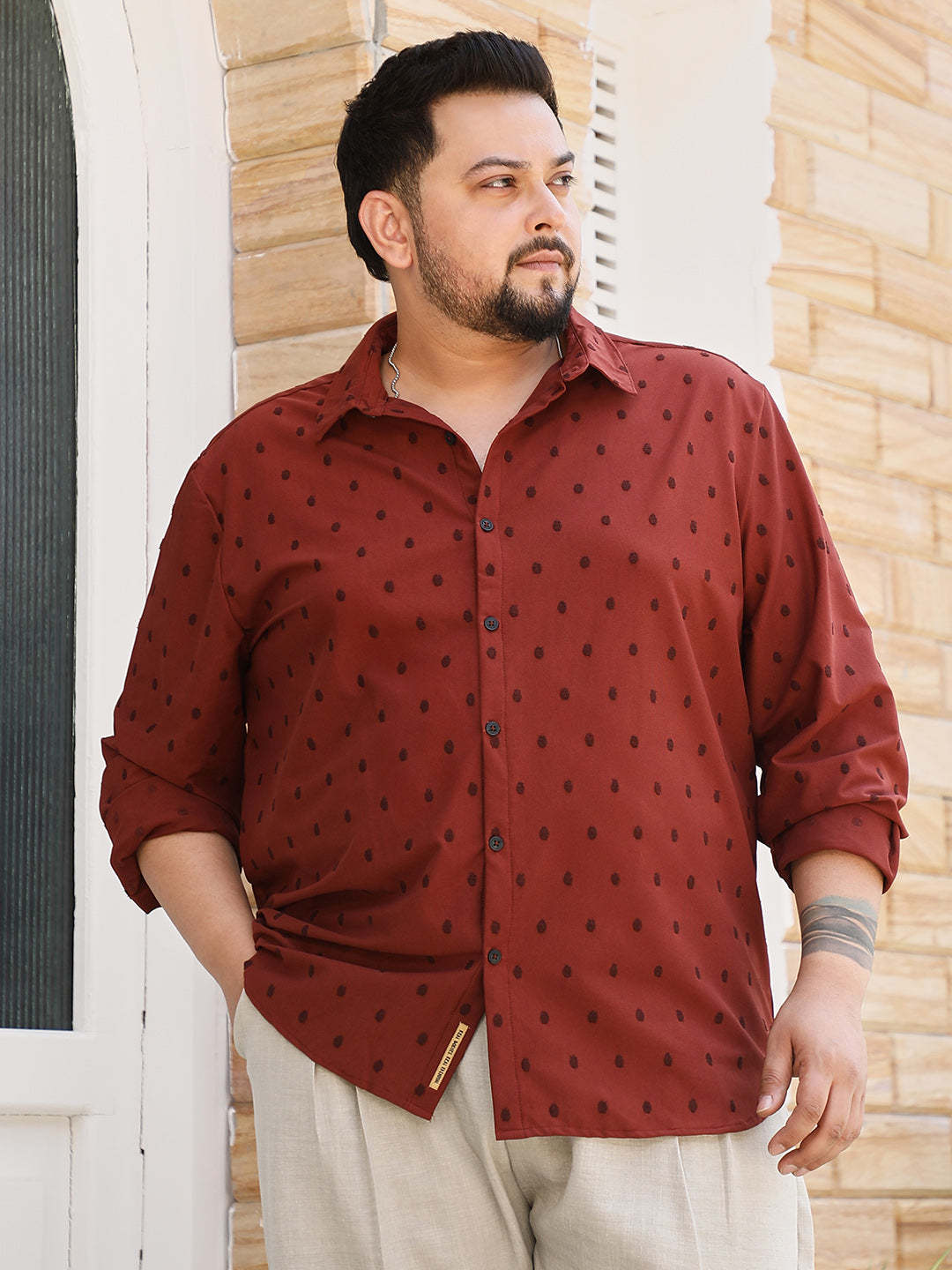 Polka-Tactile Shirt