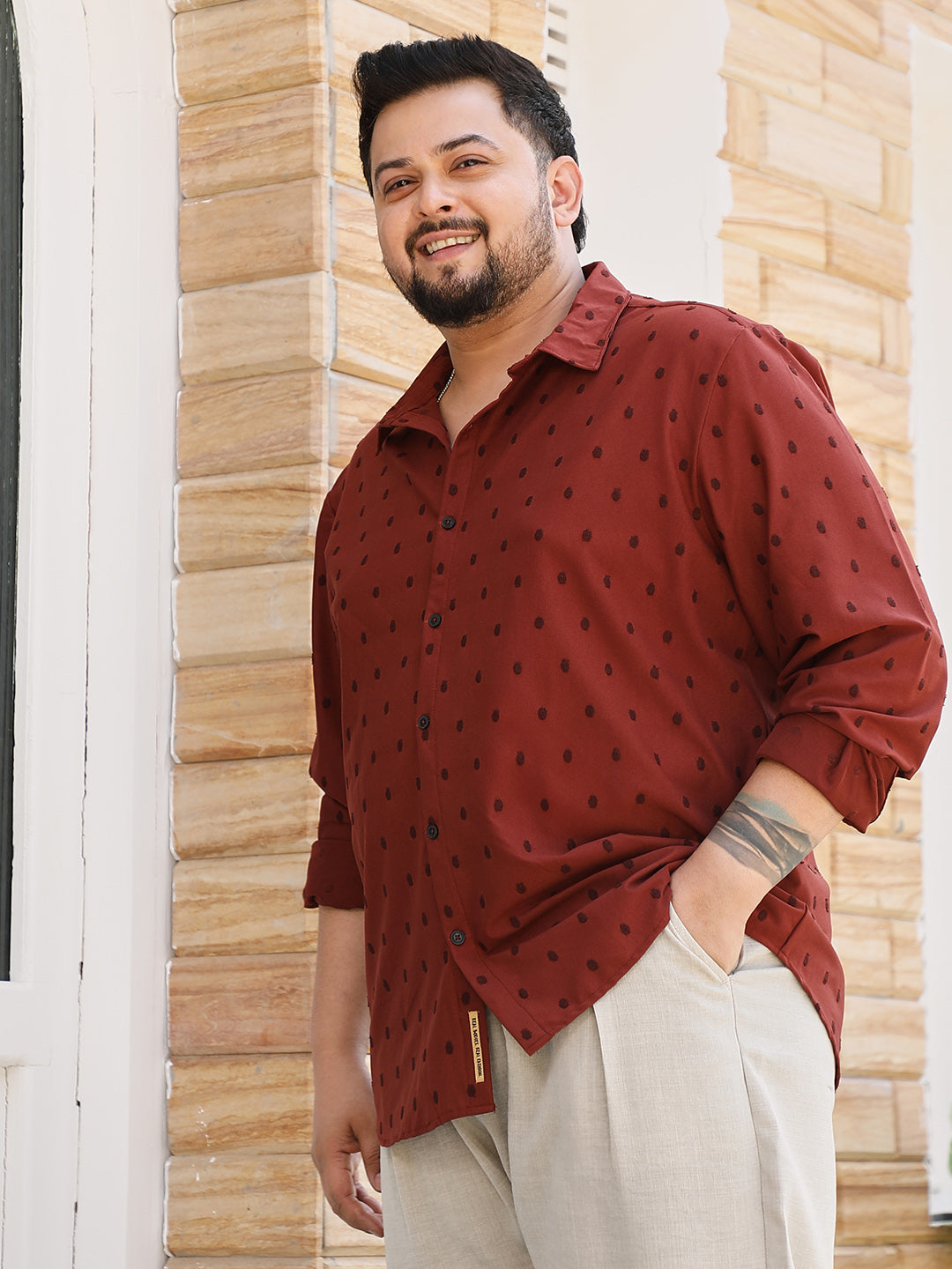 Polka-Tactile Shirt