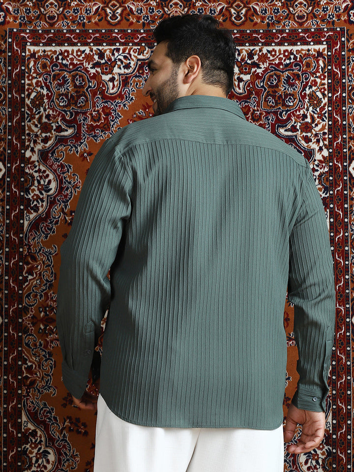 Pinstripe-Tactile Shirt