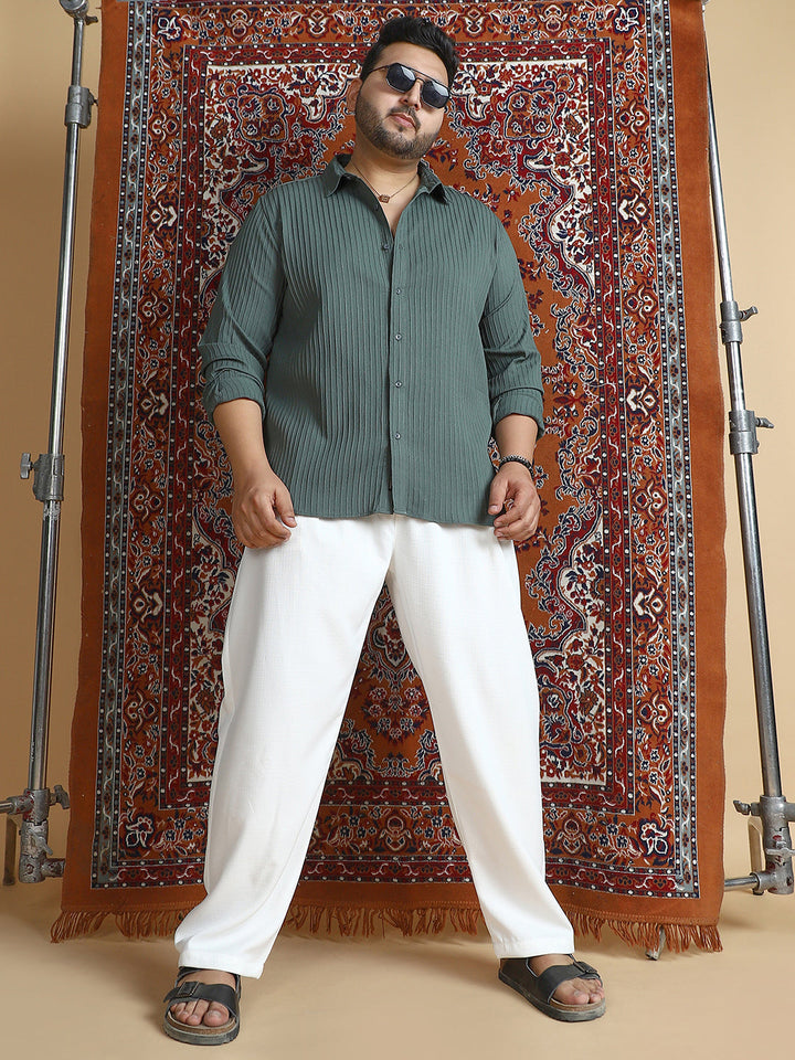 Pinstripe-Tactile Shirt