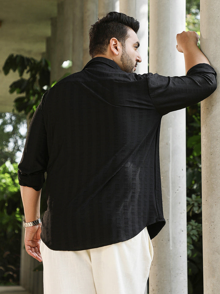 Ripple-Panel Tactile Shirt