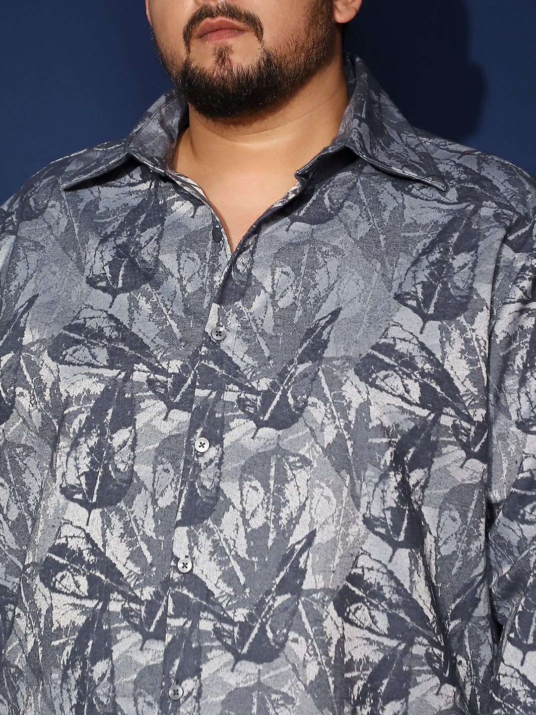 Willow-Foliage Imprint Shirt