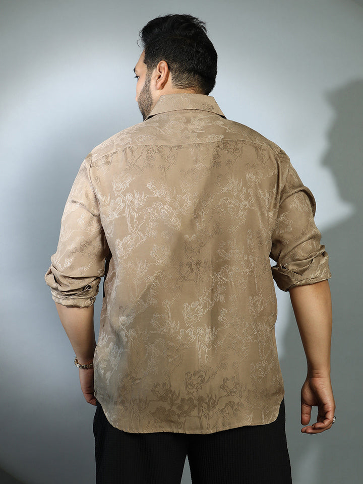 Flora-Textured Shirt