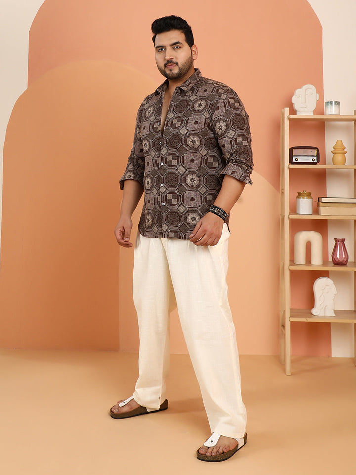 Floral-Kaleidoscopic Shirt