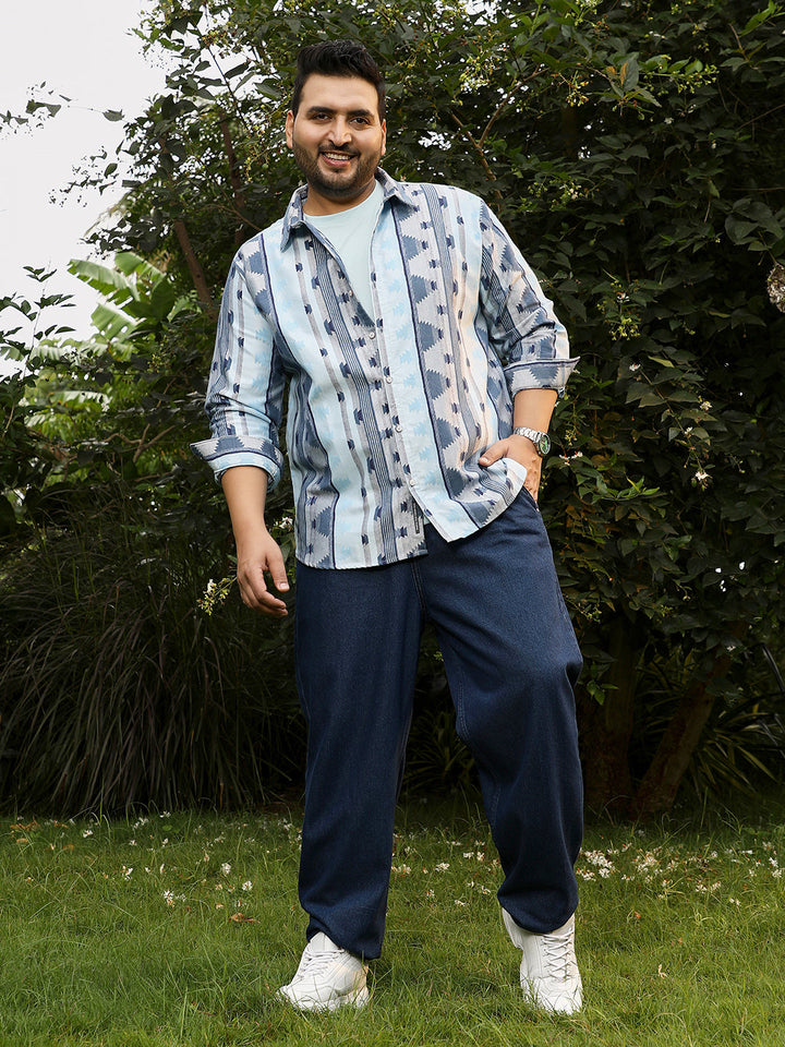 Geometric-Alaska Jacquard Shirt