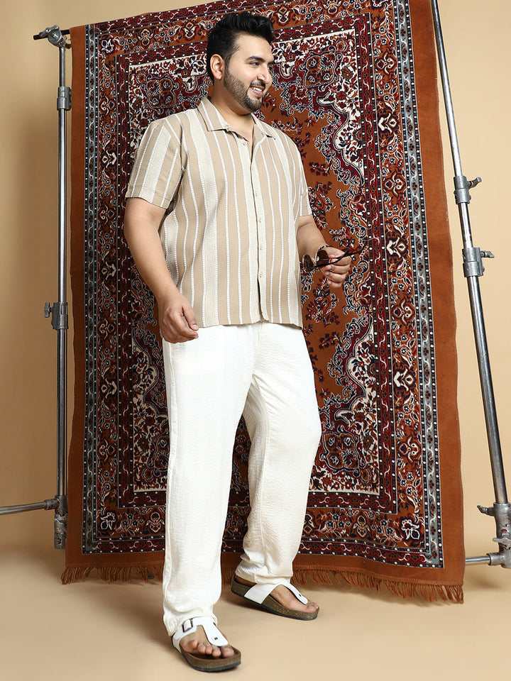 Tactile-Lined Cuban Shirt