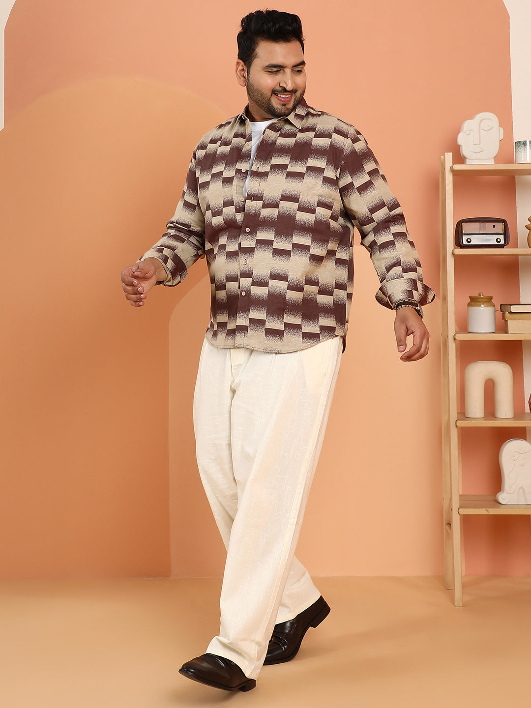 Ombre-Block Shirt