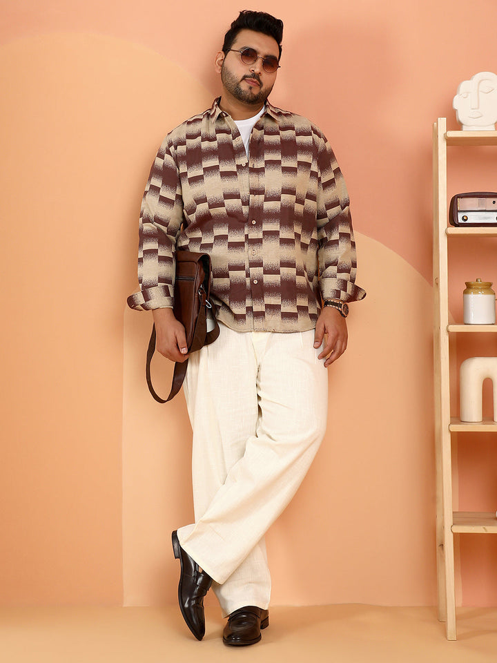 Ombre-Block Shirt