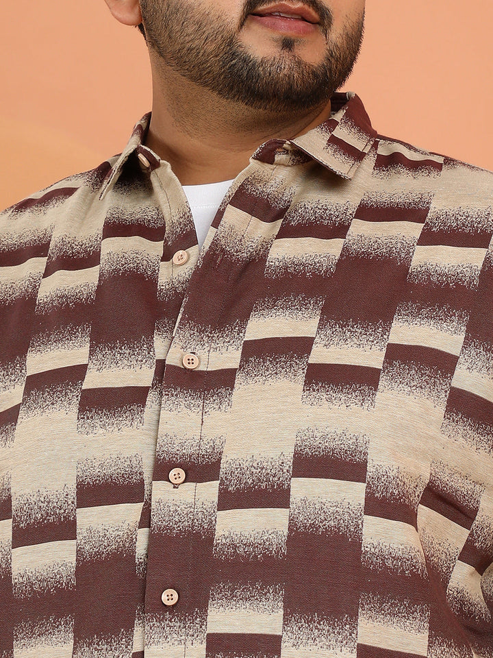 Ombre-Block Shirt