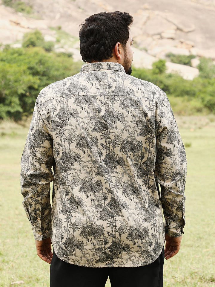 Safari-Forest Jacquard Shirt
