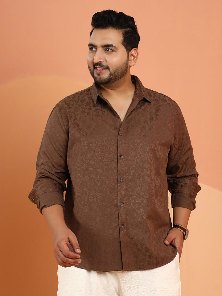 Bloom-Jacquard Shirt