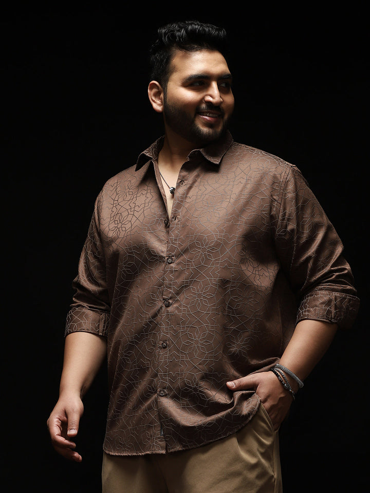 Celestrial Jacquard Shirt