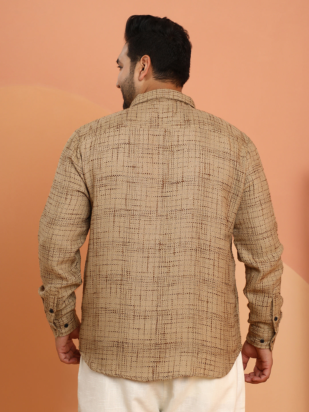 Contrast Interweave Shirt