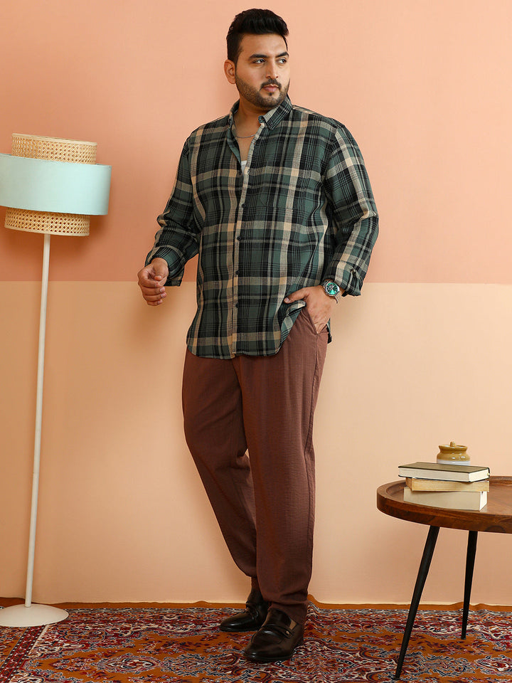 Tartan-Tactile Regular Shirt