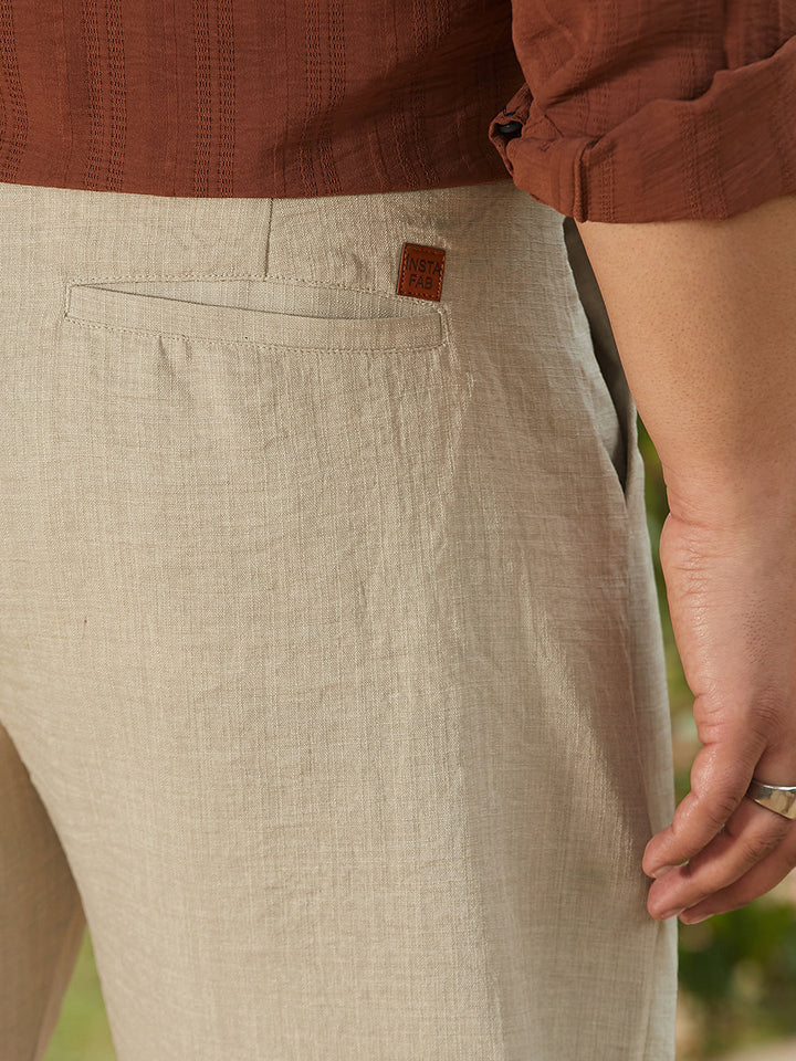 Pleated Tailored Trousers